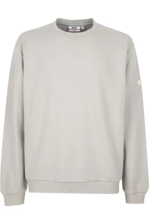 GCDS Bluzy, Mężczyzna, Szary, XS, Męski Crewneck Essentials Bluza