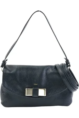 Chloé Pre-owned, Kobieta, Czarny, ONE SIZE, Pre-owned Skórzane torebki