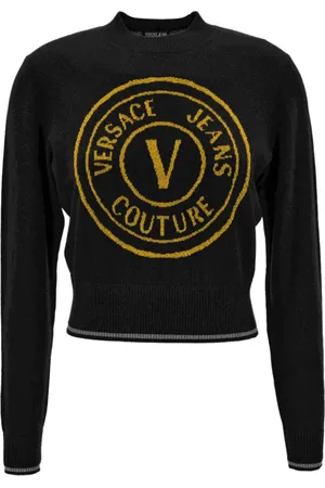 VERSACE Swetry, Kobieta, Czarny, M, Swetry