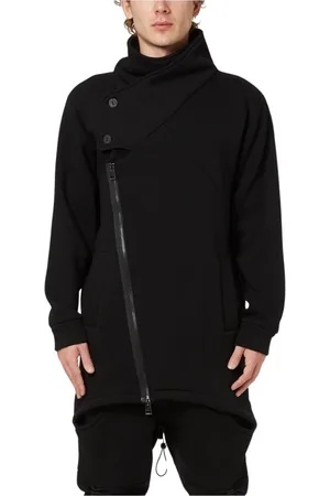 LA HAINE INSIDE US Kurtki, Mężczyzna, Czarny, M, Klasyczny Płaszcz dla Elegancji i Stylu