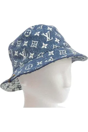 LOUIS VUITTON Pre-owned, Kobieta, Niebieski, ONE SIZE, Pre-owned Fabric hats