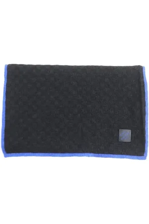 LOUIS VUITTON Pre-owned, Mężczyzna, Szary, ONE SIZE, Pre-owned Silk scarves