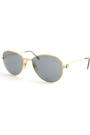 Cartier Pre-owned, Kobieta, Żółty, ONE SIZE, Pre-owned Glass sunglasses