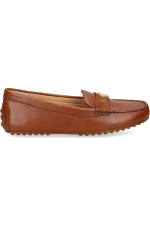 Ralph Lauren Buty, Kobieta, brązowy, 37 EU, Płaskie mokasyny