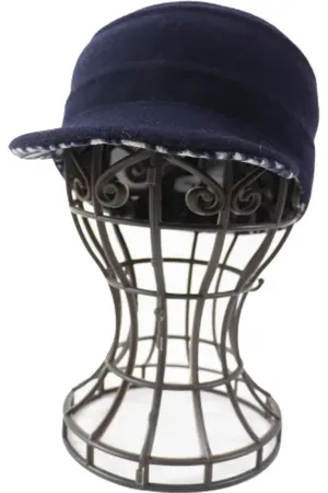 Dior Pre-owned, Kobieta, Niebieski, ONE SIZE, Pre-owned Fabric hats