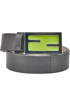 Fendi Pre-owned, Mężczyzna, Czarny, ONE SIZE, Pre-owned Leather belts
