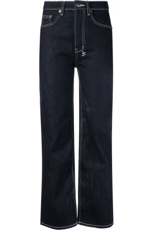 KSUBI Jeansy, Kobieta, Niebieski, W29, Denim, Niebieskie Jeansy o prostym krojuy Brooklyn Zenith