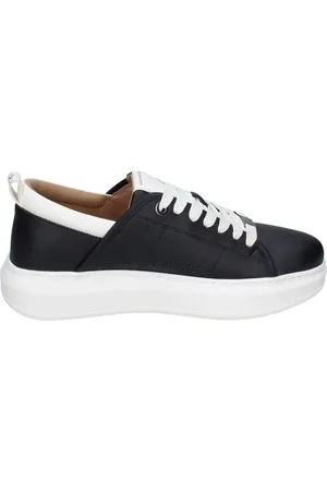 Alexander Smith Buty, Mężczyzna, Czarny, 42 EU, Męskie Sneakersy z Syntetycznej Skóry