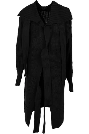 LA HAINE INSIDE US Swetry, Kobieta, Czarny, M, Elegancki Sweter Rozpinany