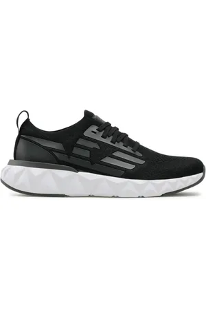 EA7 Buty, Mężczyzna, Czarny, 40 1/2 EU, Poliester, Ultimate 2.0 Sneakers