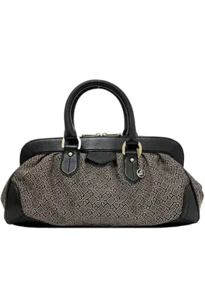 Bally Pre-owned, Kobieta, Szary, ONE SIZE, Pre-owned Canvas handbags