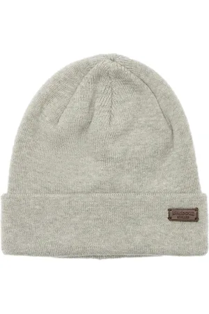 Barbour Akcesoria, Mężczyzna, Szary, ONE SIZE, Bawełna, Szary Komplet Czapka i Szalik w Kratę