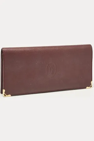 Cartier Pre-owned, Kobieta, Czerwony, ONE SIZE, Pre-owned skórzane portfele