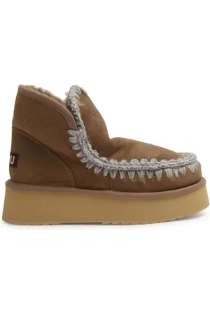 Mou Buty, Kobieta, brązowy, 39 EU, Szare Botki dla Kobiet