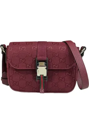 Gucci Pre-owned, Mężczyzna, Czerwony, ONE SIZE, Pre-owned Canvas gucci-bags