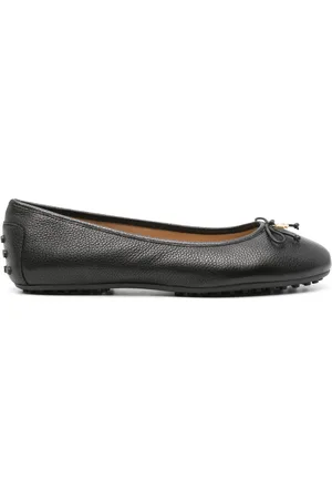 Ralph Lauren Buty, Kobieta, Czarny, 39 1/2 EU, Jayna driver flats ballet