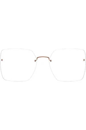 LINDBERG Akcesoria, unisex, brązowy, ONE SIZE, Minimalistyczne Okulary Tytanowe