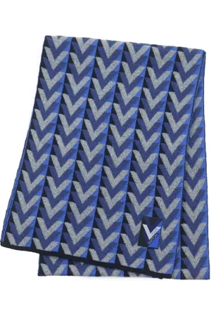 LOUIS VUITTON Pre-owned, Mężczyzna, Szary, ONE SIZE, Pre-owned Fabric scarves