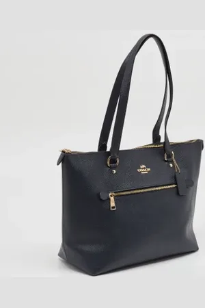 Coach Pre-owned, Kobieta, Niebieski, ONE SIZE, Pre-owned Skórzane torebki