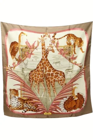 Salvatore Ferragamo Pre-owned, Kobieta, Wielobarwność, ONE SIZE, Pre-owned Silk scarves