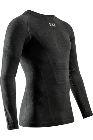 X Bionic Sport, Mężczyzna, Czarny, S, Warstwa Bazowa z Wełny Merynosa