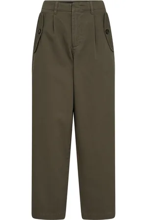 Mos Mosh Spodnie, Kobieta, Zielony, W25, Chino Pants Sea Turtle