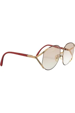 Dior Pre-owned, Kobieta, Żółty, ONE SIZE, Pre-owned Plastic sunglasses