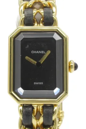CHANEL Pre-owned, Kobieta, Czarny, ONE SIZE, Pre-owned Metal watches