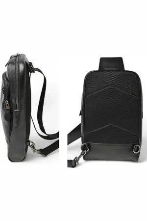 Coach Pre-owned, Mężczyzna, Czarny, ONE SIZE, Pre-owned Leather crossbody-bags
