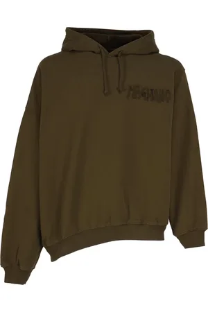 MAGLIANO Bluzy, Mężczyzna, brązowy, M, Brązowy Sweter z Logo i Kapturem
