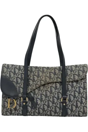 Dior Pre-owned, Kobieta, Niebieski, ONE SIZE, Pre-owned Canvas dior-bags
