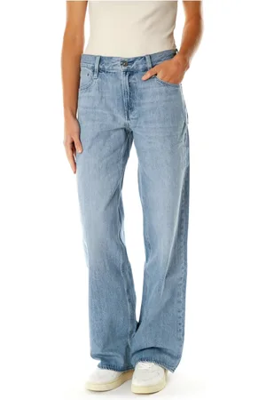G-Star Jeansy, Kobieta, Niebieski, 4XS L32, Luźne jeansy z średnią talią