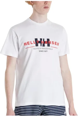 Helly Hansen Koszulki, Mężczyzna, Biały, S, Koszulka z grafiką Core