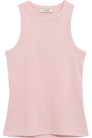 Ivy & Oak Koszulki, Kobieta, Różowy, L, Bawełna, Klara ANN Top