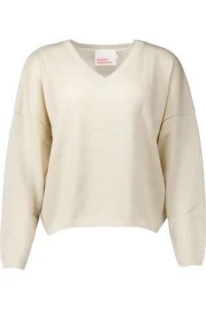 ABSOLUT CASHMERE Swetry, Kobieta, Beżowy, M, Sweter Creme Alicia Glitter
