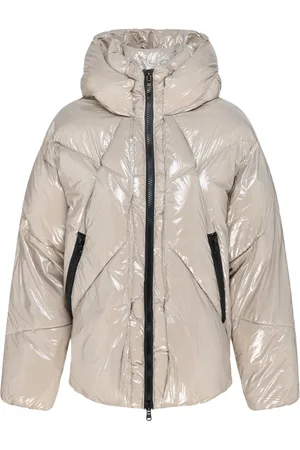 Canadian Classics Kurtki, Kobieta, Beżowy, XS, Nylon, Kurtka Panna Glossy Mc Bride
