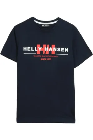 Helly Hansen Koszulki, Mężczyzna, Czarny, S, Graficzny Bawełniany T-shirt na Co Dzień