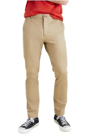 Dockers Spodnie, Mężczyzna, Beżowy, W33 L32, Harvest Gold Skinny Spodnie