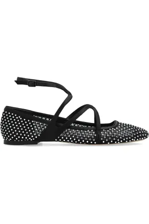 Jimmy Choo Buty, Kobieta, Czarny, 37 EU, Skóra, Baleriny Astoria