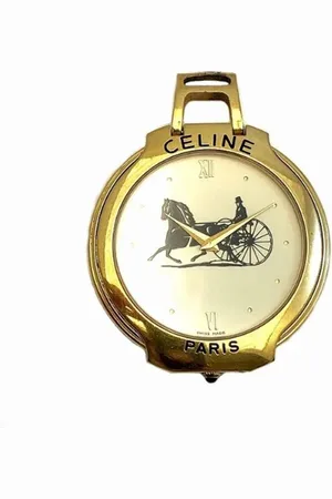 Céline Pre-owned, Mężczyzna, Biały, ONE SIZE, Pre-owned Metal watches