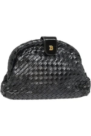 Bally Pre-owned, Kobieta, Czarny, ONE SIZE, Pre-owned Skórzane torebki