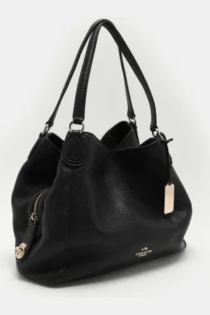 Coach Pre-owned, Kobieta, Czarny, ONE SIZE, Pre-owned Skórzane torebki