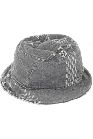 LOUIS VUITTON Pre-owned, Kobieta, Szary, ONE SIZE, Pre-owned Cotton hats