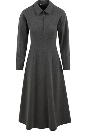 Beatrice B Sukienki, Kobieta, Szary, S, Sukienka Fleece Model 24Fa 6327
