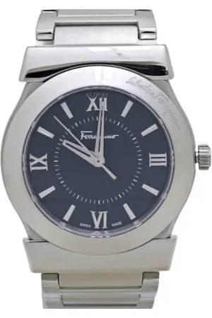 Salvatore Ferragamo Pre-owned, Kobieta, Czarny, ONE SIZE, Pre-owned Metal watches