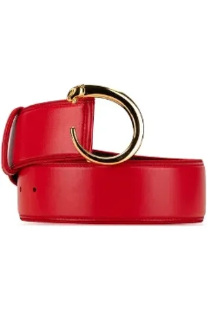 Cartier Pre-owned, Kobieta, Czerwony, ONE SIZE, Pre-owned Leather belts