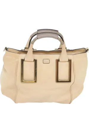 Chloé Pre-owned, Kobieta, Beżowy, ONE SIZE, Pre-owned Skórzane torebki