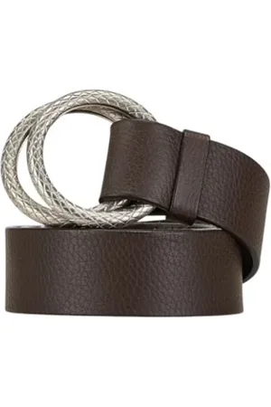 Bottega Veneta Pre-owned, Kobieta, brązowy, ONE SIZE, Pre-owned Leather belts