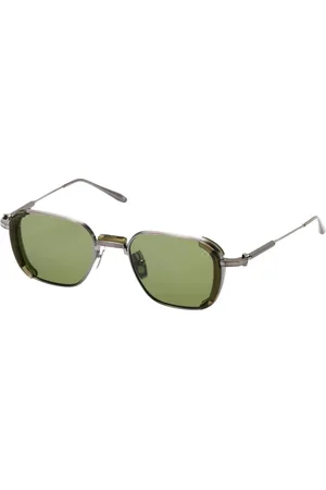 AKONI Akcesoria, Mężczyzna, Szary, ONE SIZE, Eclipse Oliwkowe Okulary przeciwsłoneczne