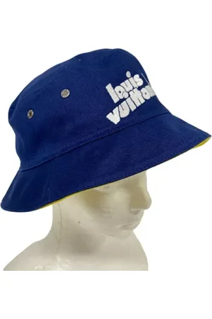 LOUIS VUITTON Pre-owned, Kobieta, Niebieski, ONE SIZE, Pre-owned Fabric hats